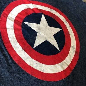 💯🇺🇸Marvel Captain America Avengers XL T-Shirt